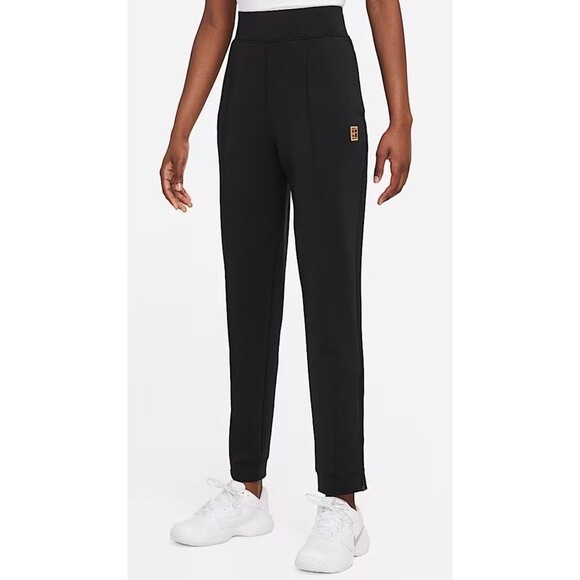 Nike Pants - Nike Court Dri-Fit Knit Tennis Pants Sports Outdoors Black Women’s Size Medium